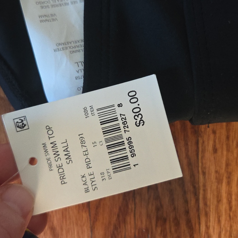 Humankind Pride Swim Top (S) - Picture 5 of 6